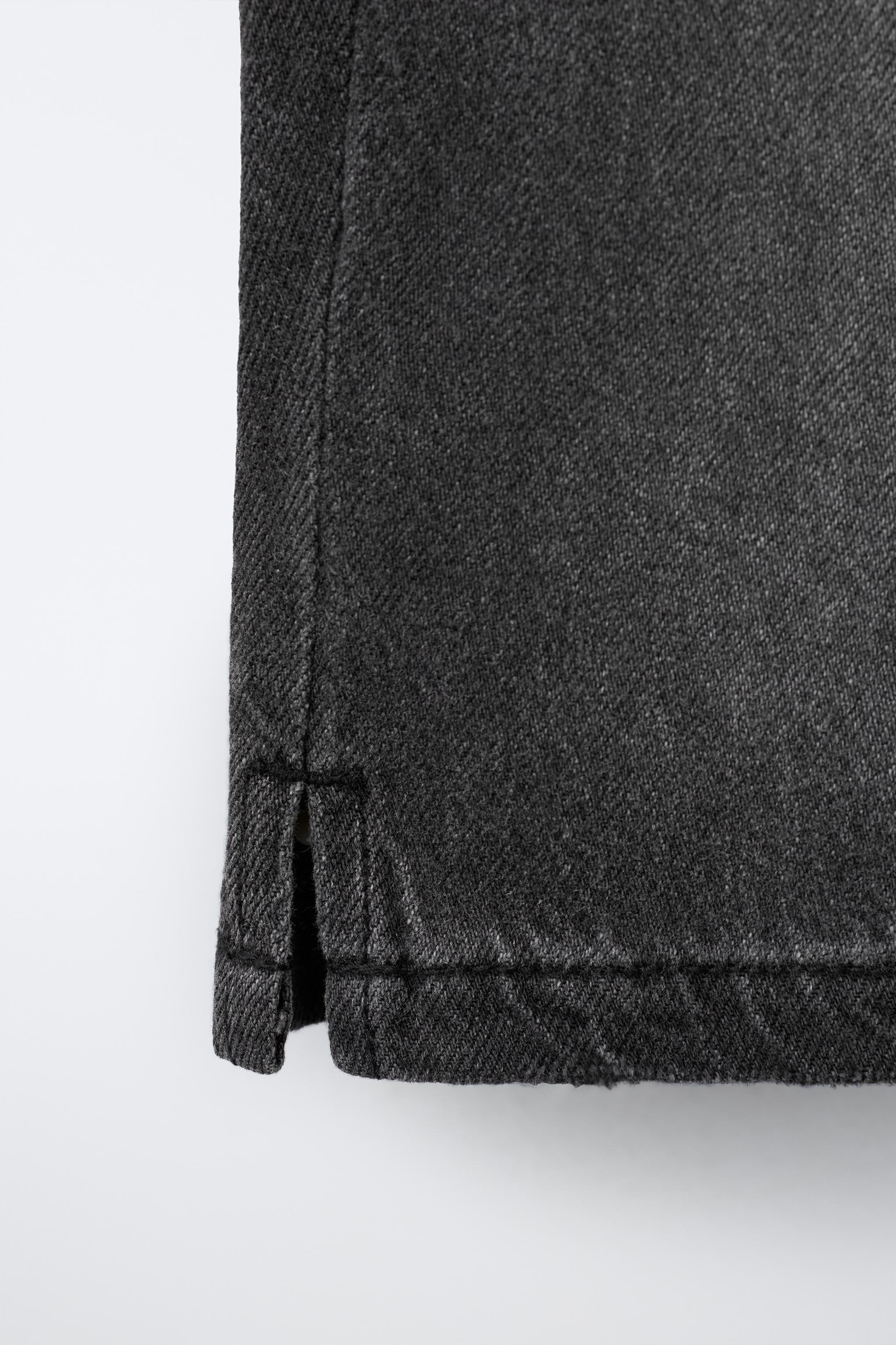 LOOSE FIT DENIM SHORTS